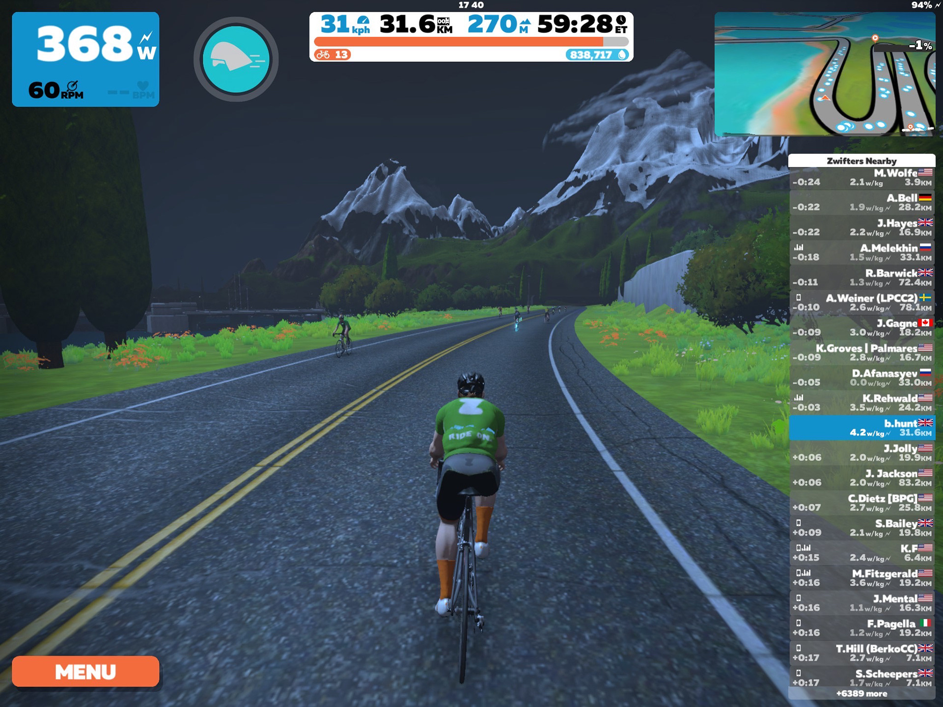 Blog 9 Indoor Training
